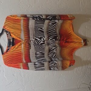 3/$10 Women's Multicolor Blouse